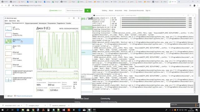 Неудачная попытка запустить демонстрацию синтезатора речи NVIDIA tacotron2 (часть 1) смотреть онлайн
