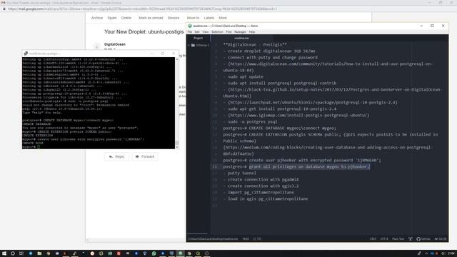DB creation ? PostGIS in cloud for QGIS in 10 minutes (DigitalOcean + Postgres) смотреть онлайн