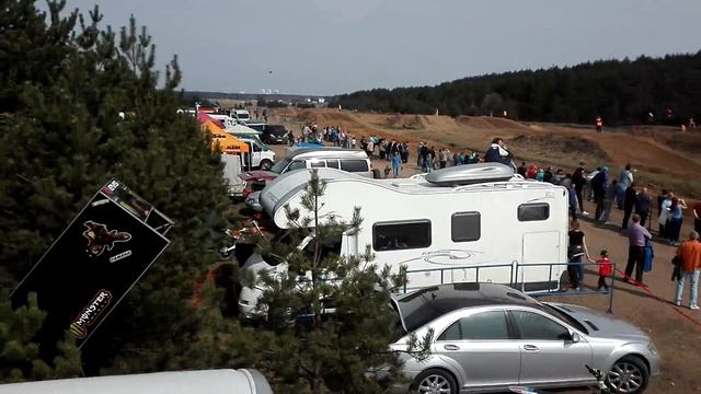 Motocross в Гродно, трасса около оз. Юбилейное. 14.04.2018 смотреть онлайн
