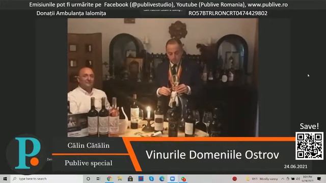 Vrei o sticlă de vin de la Domeniile Ostrov? // Publive special - 24.06.2021 смотреть онлайн