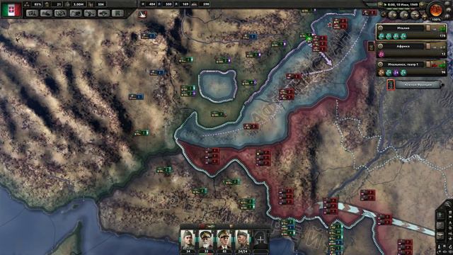 Hearts of Iron 4 День победы 4 Италия № 18 (Захват Ирана и Афганистана) смотреть онлайн