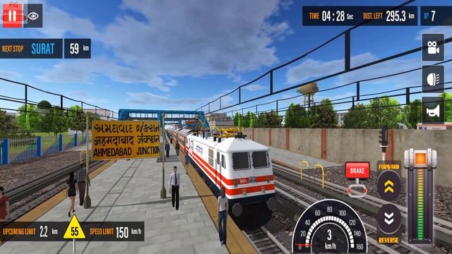 New Indian Railway Game Download - Indian Train Sim 2023 - Best Realistic Train Gameplay 2023 смотреть онлайн