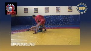 Техника борьбы самбо. Мельница с колен.kfvideo.ru