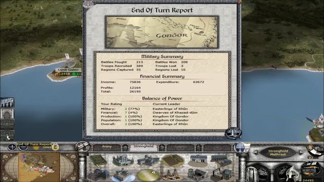 [80] Third Age Total War Divide and Conquer Gondor v2.2 DOP VH/VH смотреть онлайн