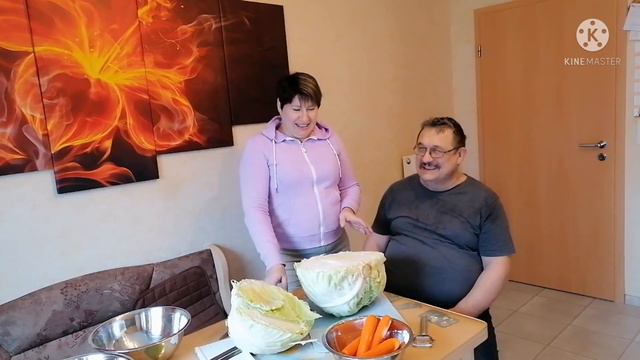 не удачный поход за орехами, солим капусту🥬 смотреть онлайн