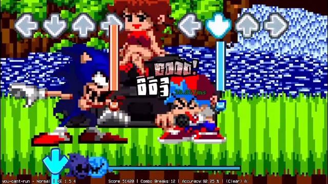 You Cant Run "Friday Night Funkin Sonic.Exe Fnf Update 2" Part 9 смотреть онлайн