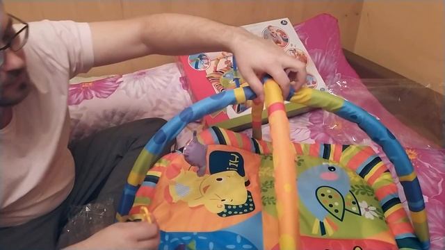 Распаковка и обзор детского развивающего коврика Умка. Товары для детей до года. смотреть онлайн