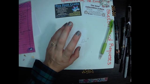 October 11th Sketch Card Livestream смотреть онлайн