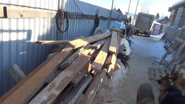 Пришла Весна, тает снег, готовлюсь к стройке. смотреть онлайн