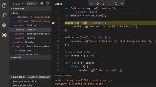 Nodejs - Bài 5 -Event Emmit -tương tác Blockchain #nodejs #blockchain смотреть онлайн