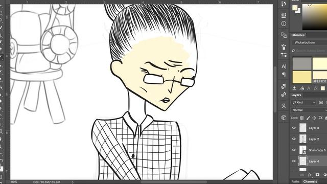 Photoshop Speed Art | Don't Starve Together - Wickerbottom смотреть онлайн