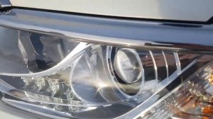 Полировка фар и наклейка бронепленки на фары и туманки Camry 55