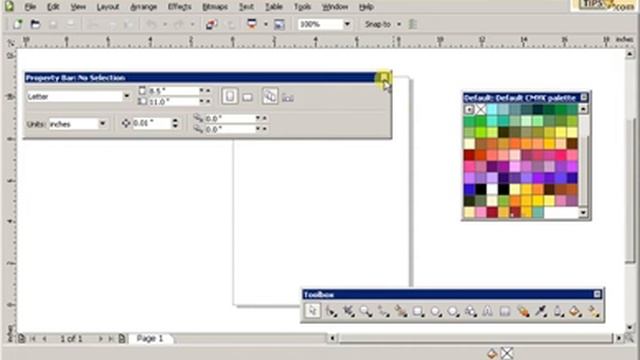 Floating tools in CorelDraw смотреть онлайн