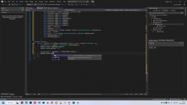 Visual Studio 2022 C++ : Make Serial Port Terminal