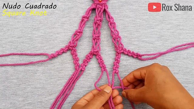 DIY mini PORTA MACETAS de MACRAME (paso a paso)/DIY Mini Macrame Plant Hanger Tutorial смотреть онлайн