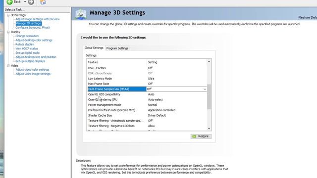 NVIDIA CONTROL PANEL - TWEAKS THE BEST PERFORMANCE SETTINGS AND GET HIGH FPS IN GAMES смотреть онлайн