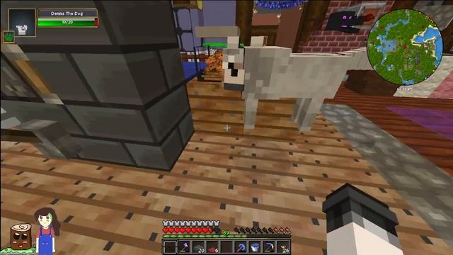Minecraft Jungle Paradise Golden Age Ep601 : My Dog is Defying Gravity смотреть онлайн