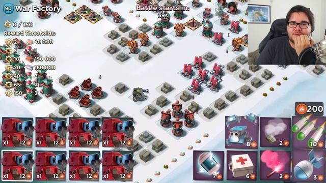 Boom Beach ★ ONLY GUNBOAT ENERGY! ★ COLONEL GEARHEART WIN!!! ★ NO UNITS DEPLOYED! ★ 284% GBE! смотреть онлайн