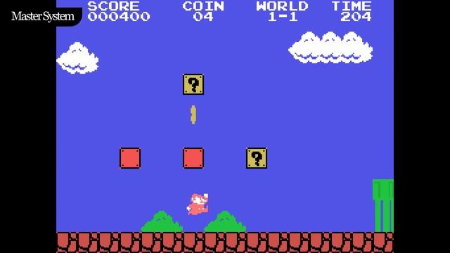 Super Mario Bros. (1985) Atari 2600 vs MSX vs SMS vs Genesis | Fan Ports Comparison смотреть онлайн