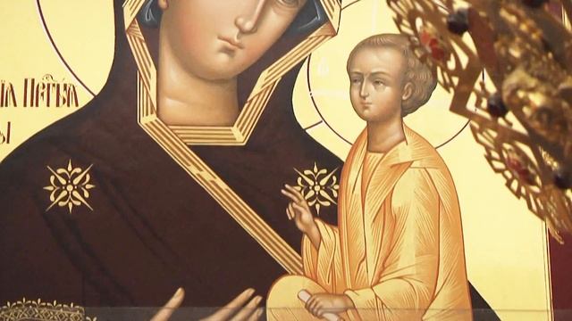 Молебен с чтением акафиста перед Югской иконой Божией Матери смотреть онлайн