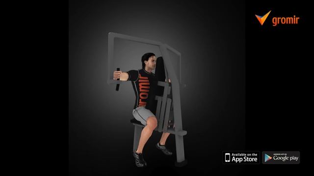 Обратные разведения рук в тренажере смотреть онлайн