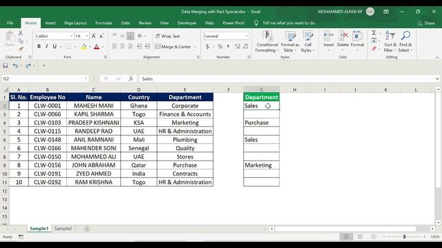 ⚡Amazing Paste Special Trick || Excel Malayalam смотреть онлайн