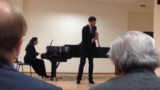 J.Brahms, Sonata no.2 for Clarinet and Piano, 1st movt. смотреть онлайн
