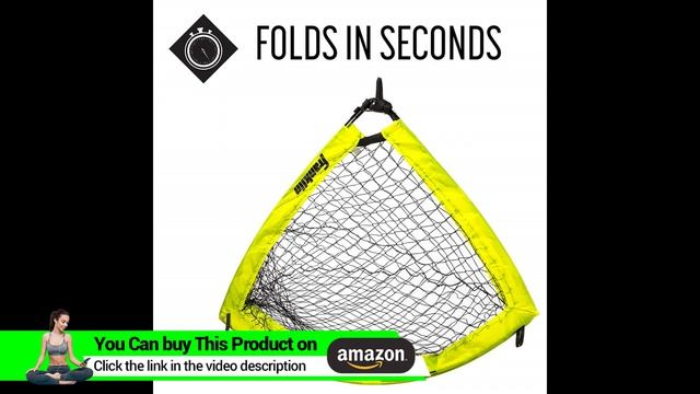 Franklin Sports Blackhawk Portable Soccer Goal - Pop-Up Soccer Goal and Net - Indoor or Outdoor смотреть онлайн