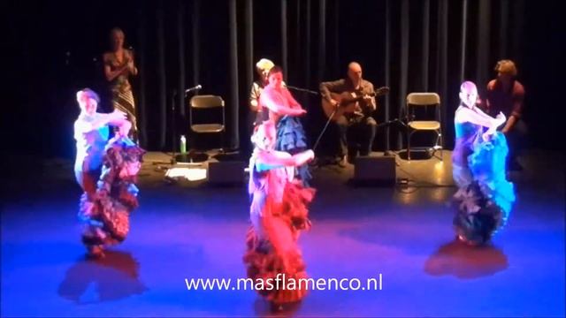 Cantinas met Bata de Cola - Leerlingen Mascha Meijman - Masflamenco.nl смотреть онлайн