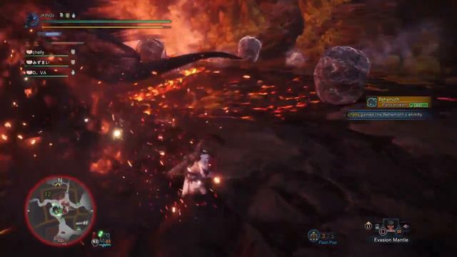 Monster Hunter World: Behemoth ベヒーモス l Dual Blades смотреть онлайн