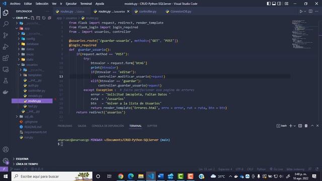CRUD-FLASK-SQLServer смотреть онлайн
