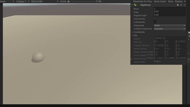 Linear Drag & Angular Drag in Rigidbody / EASILY SAID - Unity Explained смотреть онлайн
