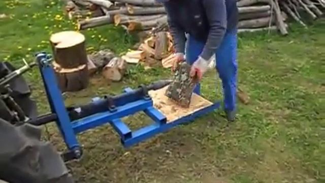 Винтовой дровокол