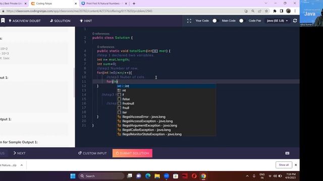 Total Sum on the Boundaries and Diagonals..#java смотреть онлайн