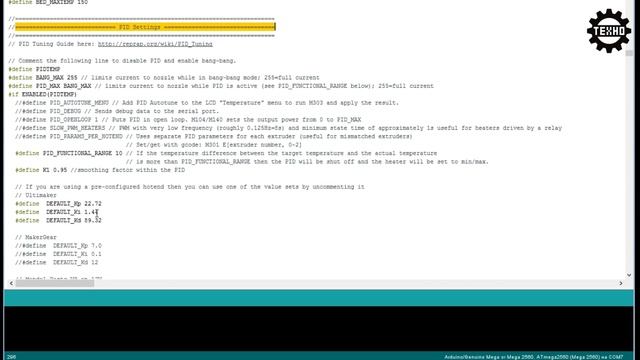 ? Калибровка PID экструдера и стола 3D принтера. смотреть онлайн