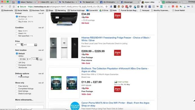 Tactical Arbitrage | How to Scan an eBay Store in The U.K. смотреть онлайн