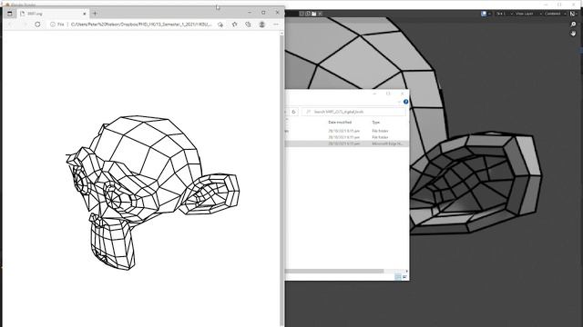 Exporting vector files from Blender смотреть онлайн