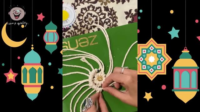 How to Make Beautiful Macrame Christmas Star Decorations | Camp Quality смотреть онлайн