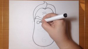 Как нарисовать СОСЕДА из HELLO NEIGHBOR (How to draw NEIGHBOR from HELLO NEIGHBOR) - Easy painting