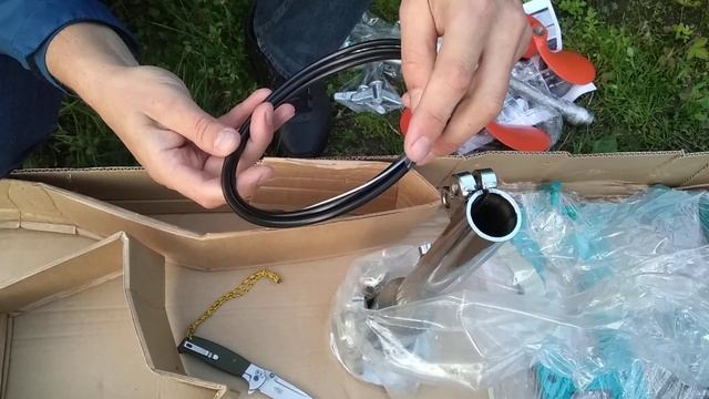 Мотор болотоход Longtail Sps 3. Распаковка.