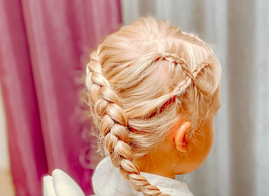 Быстрая Легкая Красивая Прическа 2020. Коса наизнанку смотреть онлайн