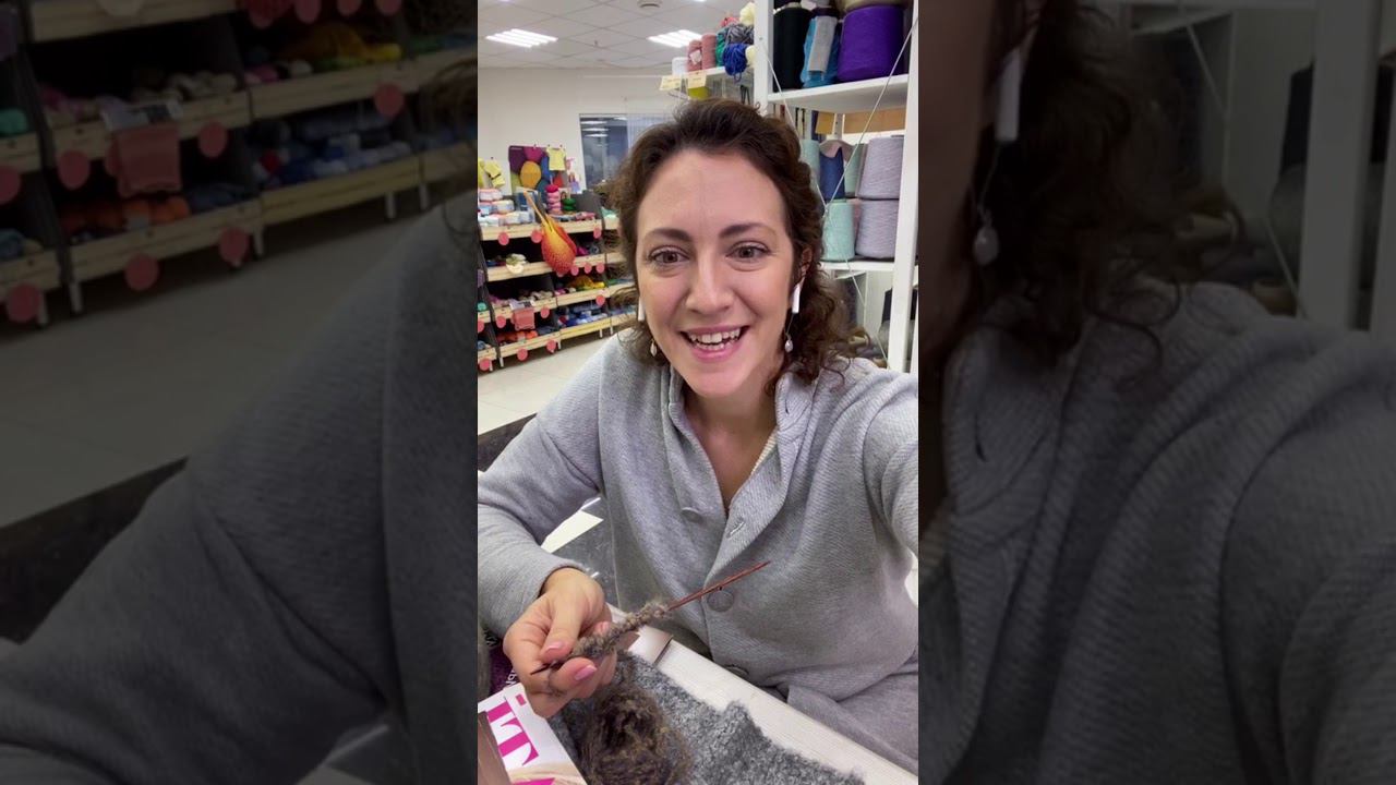 Пряжа букле - все о ней (запись прямого эфира 27 октября 2019г)