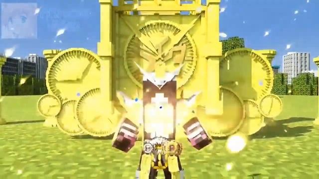 Kamen rider zi o grand zi o (MINECRAFT) смотреть онлайн