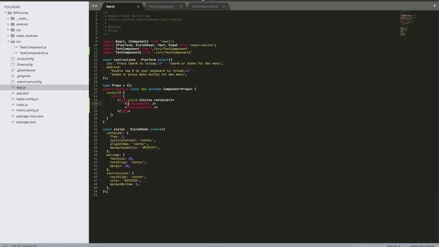 [7] Comienza con React Native para desarrollar apps - Componentes смотреть онлайн