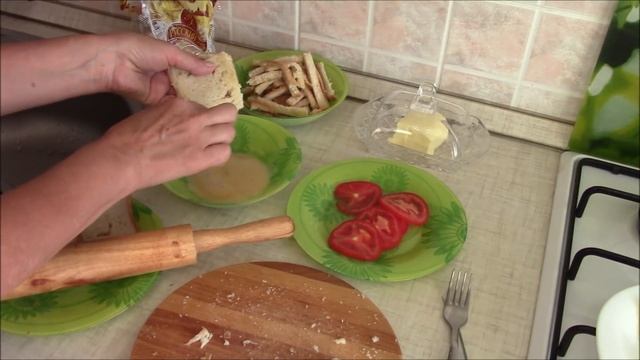 Тающие хлебцы с начинкой на завтрак, так вкусно и супер быстро!