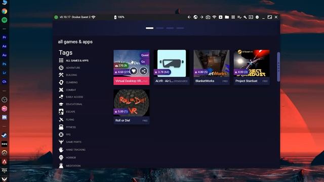 Quest 2 Virtual Desktop - Tutorial and Setup in Less Than 5 Minutes for Wireless PC VR Gaming смотреть онлайн