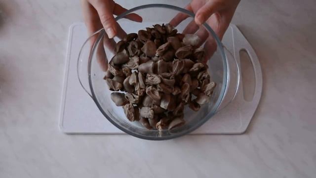 Салат с куриными сердечками смотреть онлайн