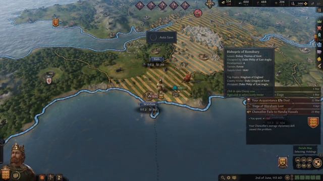William The Conqueror #14 Unifying England - Crusader Kings 3 - CK3 Let's Play смотреть онлайн