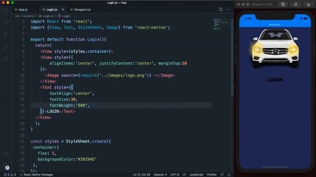 React Native Tutorial - Login App UI - Speed Code | Design2code guy смотреть онлайн