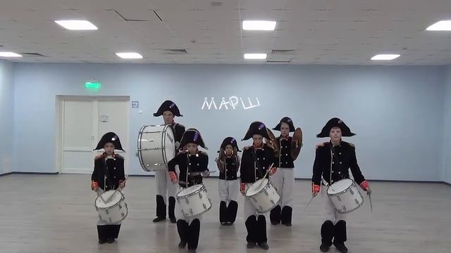 Ансамбль барабанщиков Марш смотреть онлайн